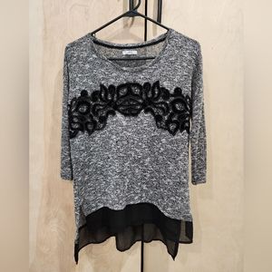 3/4 sleeve maurices top